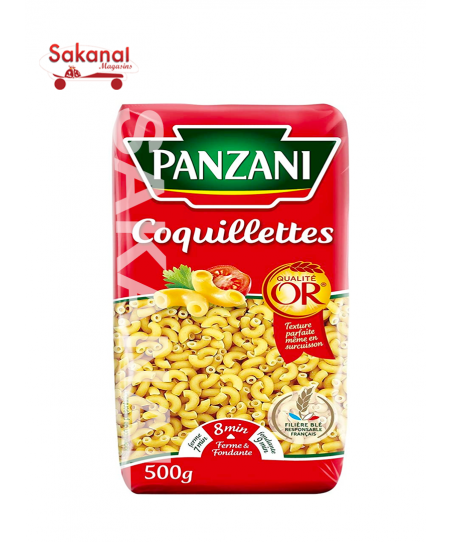 PATE PANZANI COQUILETTE 500G