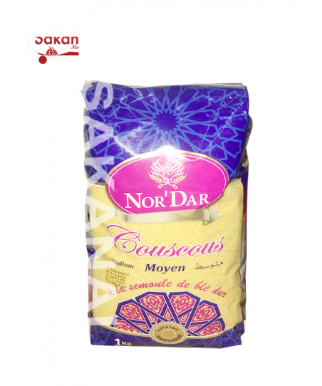 COUSCOUS NOR'DAR MOYEN 1KG