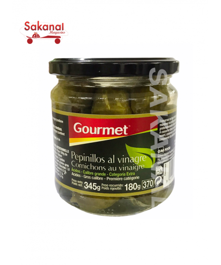 CORNICHON GOURMET GROS  180G