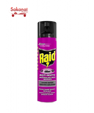 RAID MAUVE TOUS INSECTES 400ML