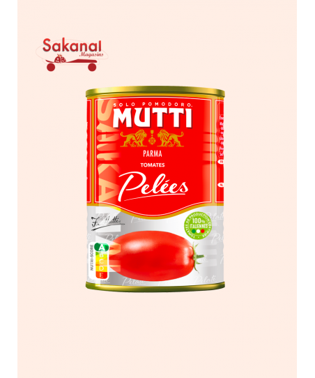 TOMATE PELEE MUTTI 400G