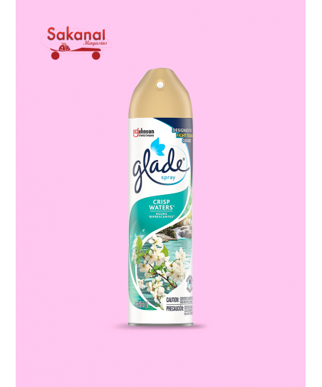 GLADE A/F 12/8 OZ CRISP WATERS