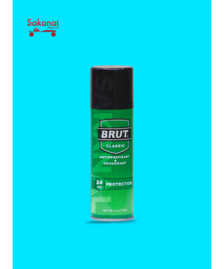 BRUT DEO SPRAY AP  CLASSIC 4OZ