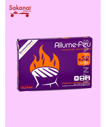 ALLUME FEU 32  CUBE 