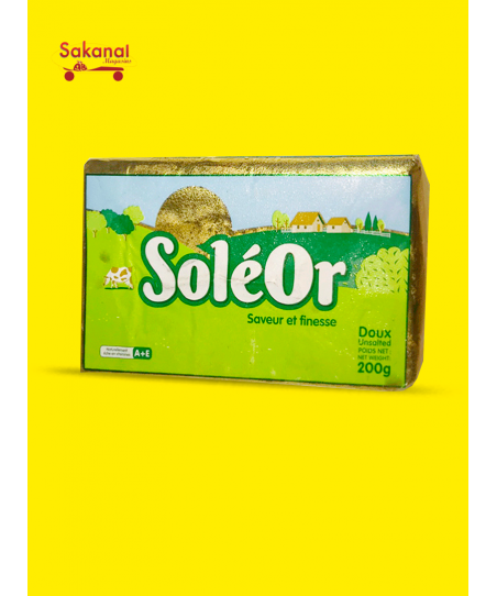 BEURRE SOLEOR 200G