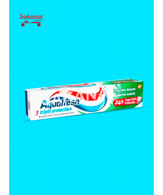 AQUAFRESH  3 ACTION MENTHE...