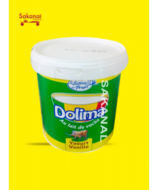 LAIT DOLIMA YAOURT VANILLE 1KG