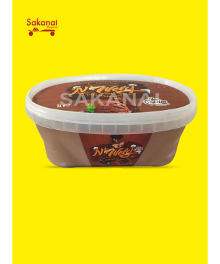 WELY GLACE BOCAL CHOCOLAT 1L