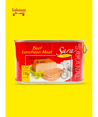 CORN BOEUF SARA 190G