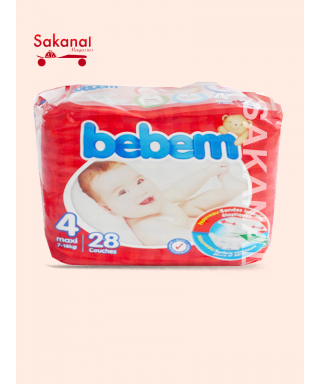 COUCHE BEBEM N?4 7-18KG 28PCS