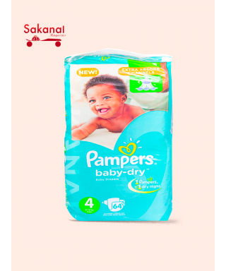 COUCHE PAMPERS JUMBO N?4...