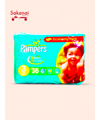 COUCHE PAMPERS N?3 GM 4-9(36)