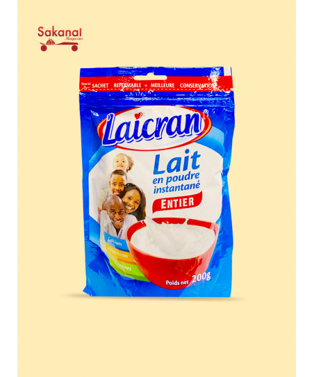 LAIT EN POUDRE LAICRAN 200G