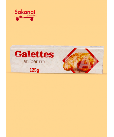 BISCUIT GALETTE BEURRE 125G