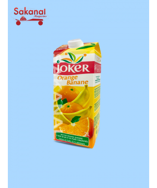 JUS JOCKER ORANGE/BANANE 2L