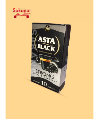 CAFE ASTA BLACK STRONG 10X5G