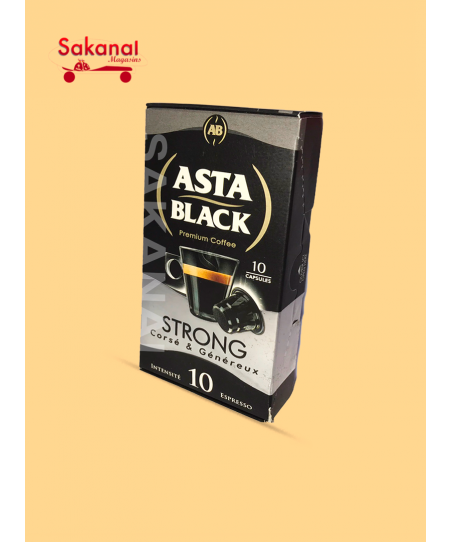 CAFE ASTA BLACK STRONG 10X5G