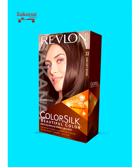 REVLON CLRSLK 33 DRK SOFT BRN