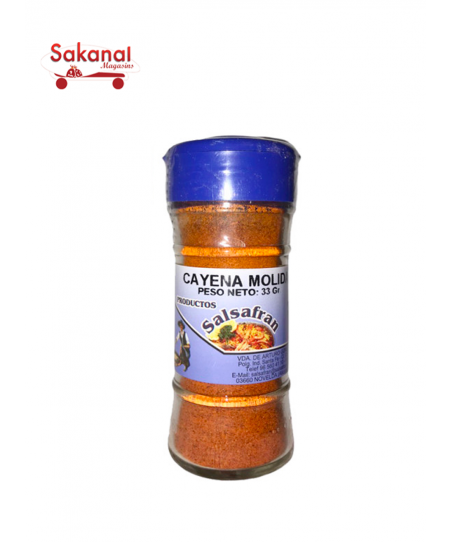 CAYENNE MOULU SALSAFRAN 35 GRS