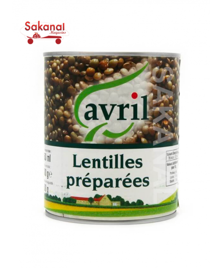 LENTILLE AVRIL 800G