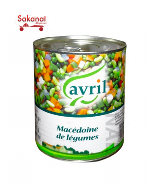 MACEDOINE DE LEGUME AVRIL 800G