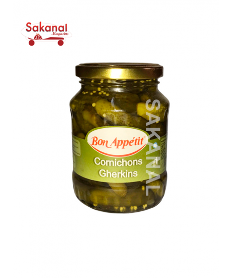 BON APPETIT CORNICHON 370ML